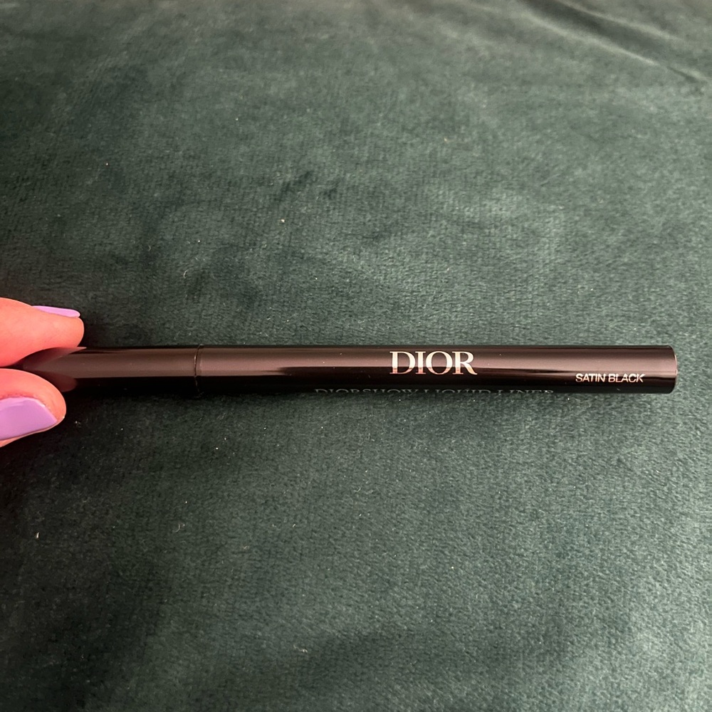 Dior Satin Black Liquid Eyeliner Pen - Black
